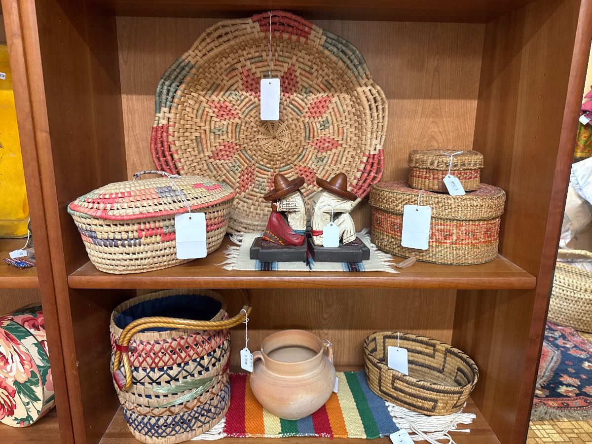 Lovely Longwood Sale filled w Antiques & Vintage Treasures- Sterling, Herend, Rugs, Vintage Clothing