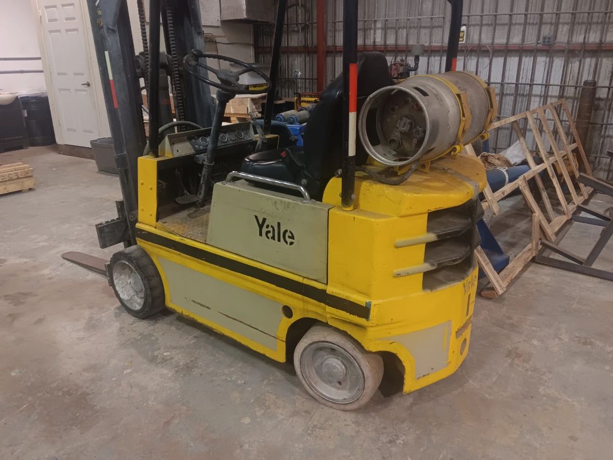 Industrial Warehouse Sale - Machines, Tools, Racks, Yale Forklift, International Pickup Truck