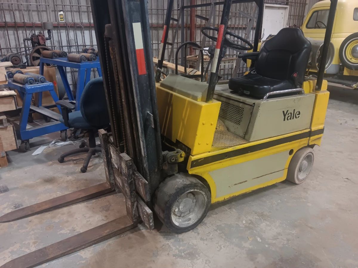 Industrial Warehouse Sale - Machines, Tools, Racks, Yale Forklift, International Pickup Truck