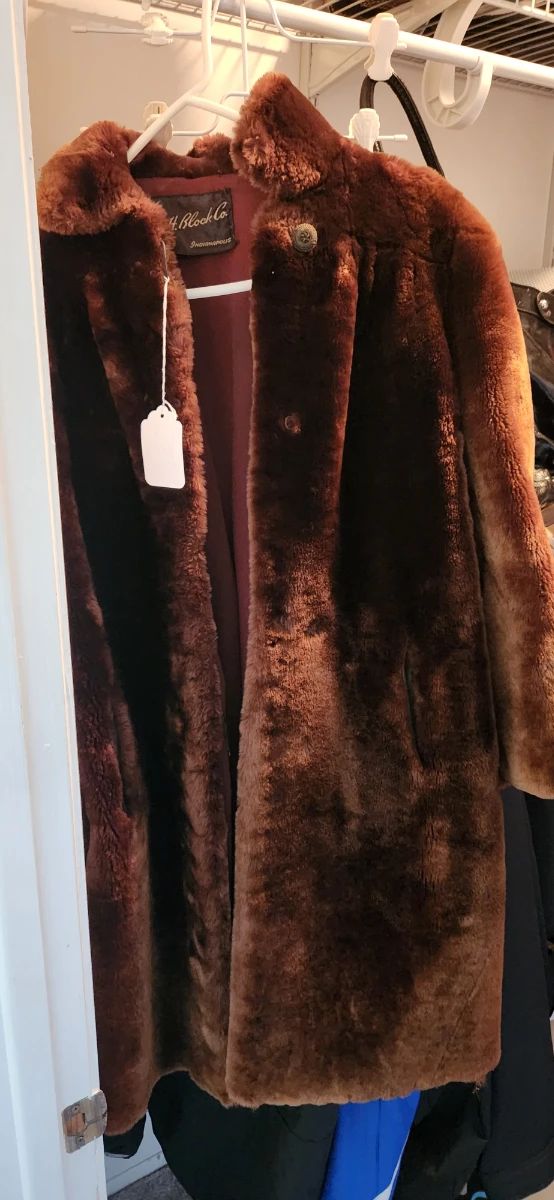 H. Block Co. Impranous Faux Fur Lined Coat