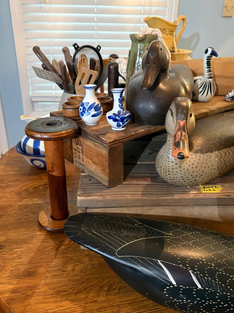 Duck, Duck, GOODS!!! JEWELRY! FISHING BOAT, ANTIQUES