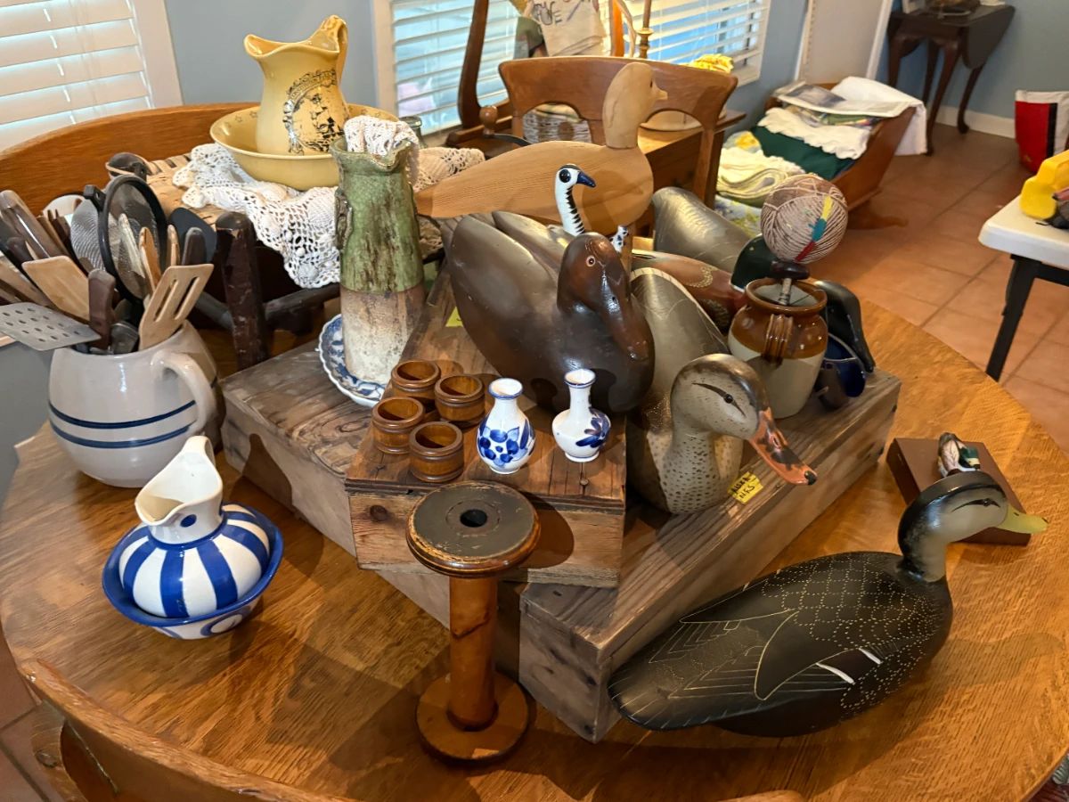 Duck, Duck, GOODS!!! JEWELRY! FISHING BOAT, ANTIQUES
