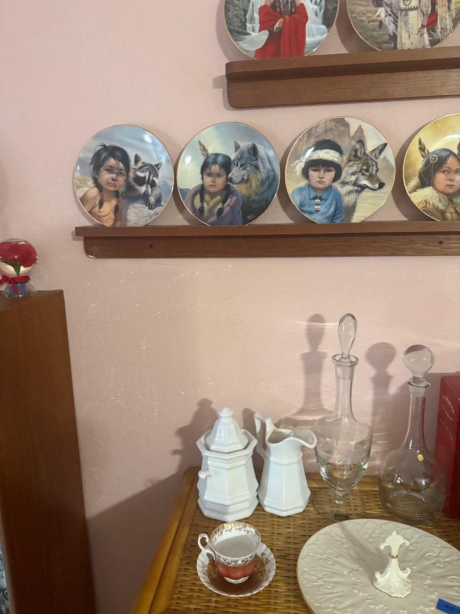 Moving to Arizona cannot take it with her!! beautiful stuff let’s help her clean it out!!! at estate sale in Melbourne, FL