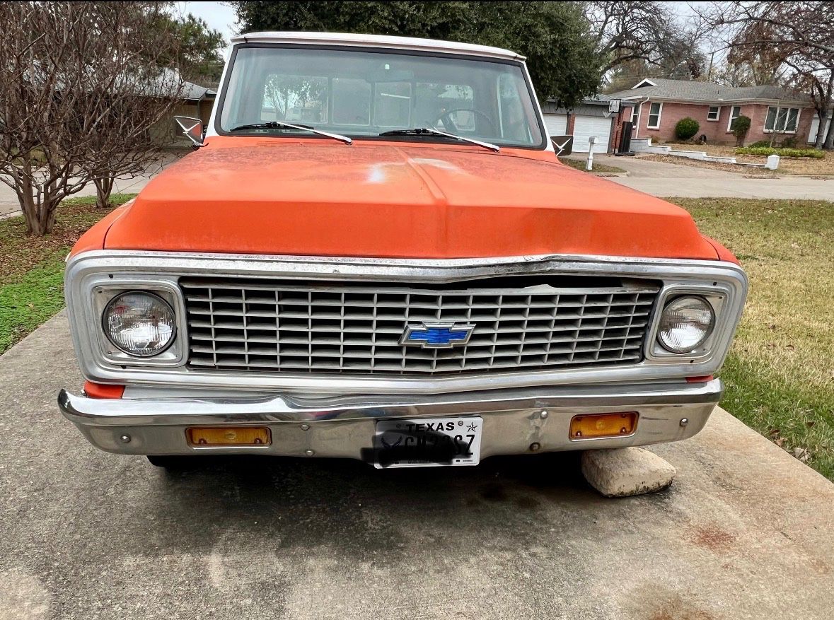 25% off -‘72 CHEVY CHEYENNE C20 CAMPER SPECIAL•60-YR ESTATE•COLLECTION