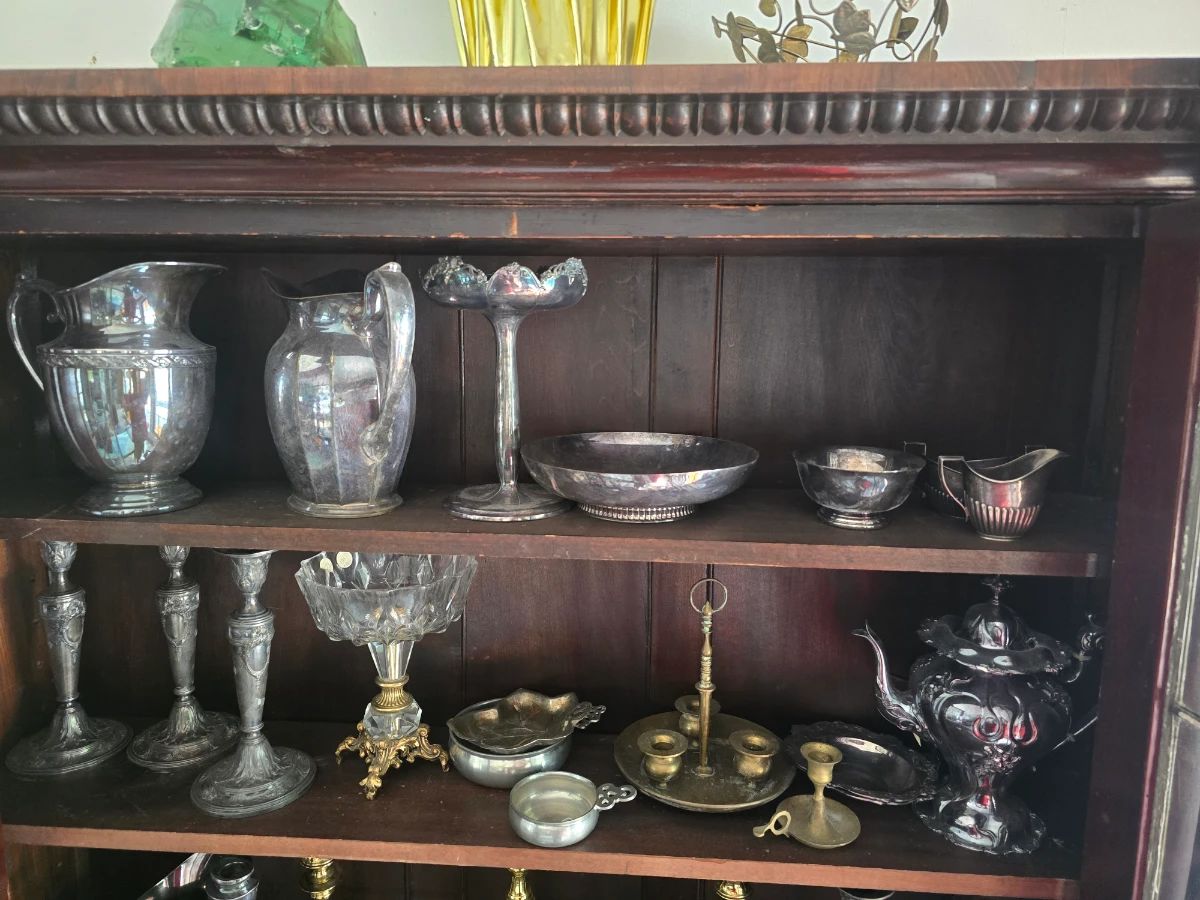 Glass, Silver, Antiques & Furniture