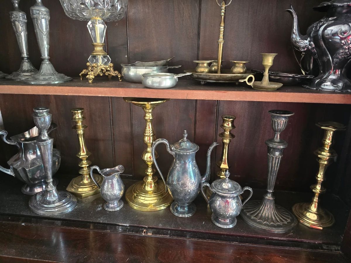 Glass, Silver, Antiques & Furniture