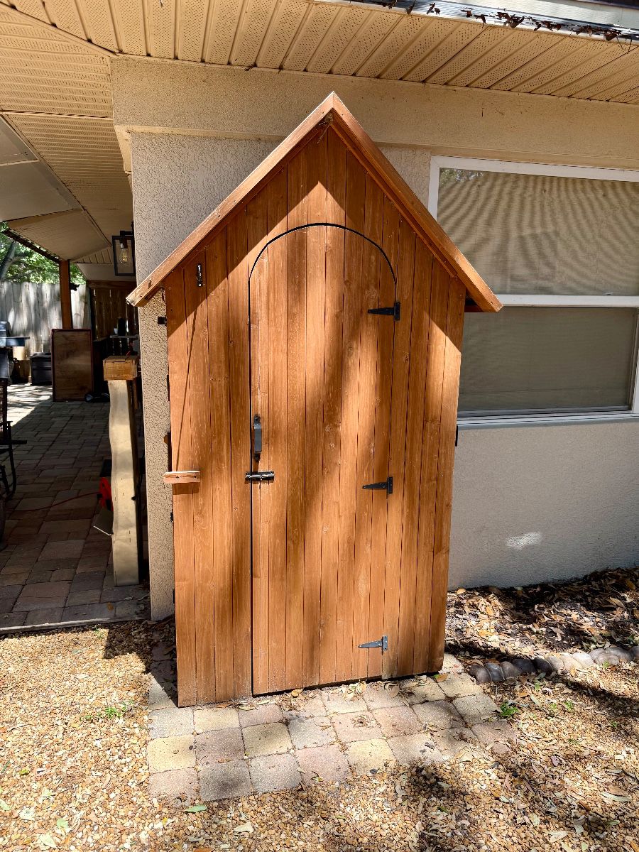 Wooden Outdoor Storage Shed