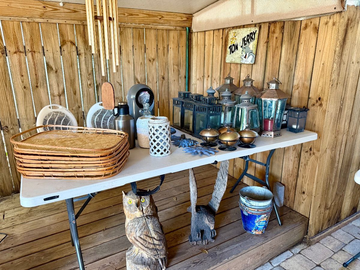 Lanterns, Home Decor, and Serving Ware Assortment