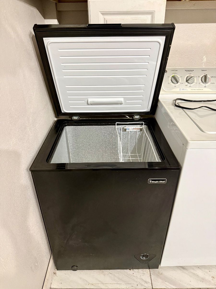 Magic Chef Black Chest Freezer