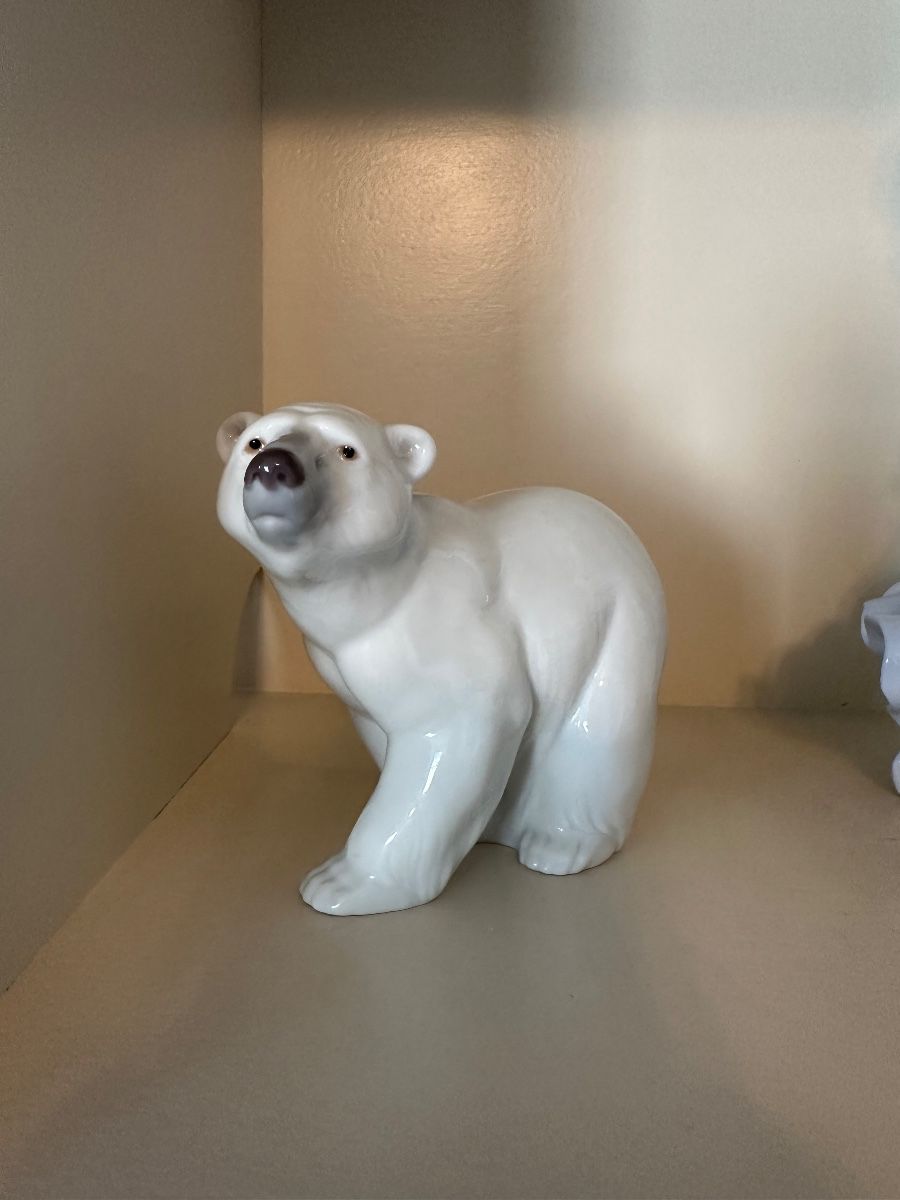Royal Copenhagen Polar Bear Figurine