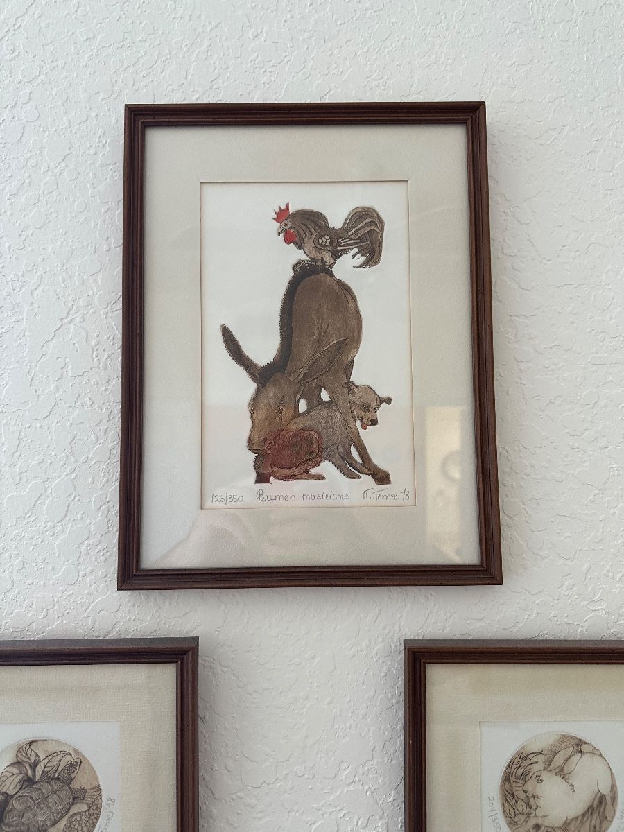 T. Remes Bremen Musicians Limited Edition Print