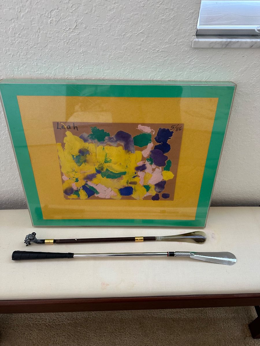 Framed Children's Artwork 'Leah' 5/86