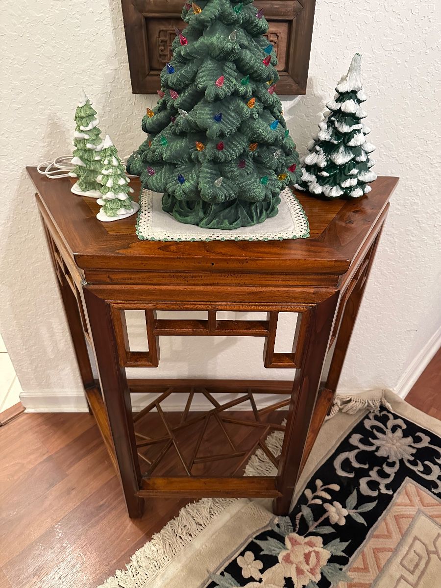 Vintage Ceramic Christmas Tree Assortment