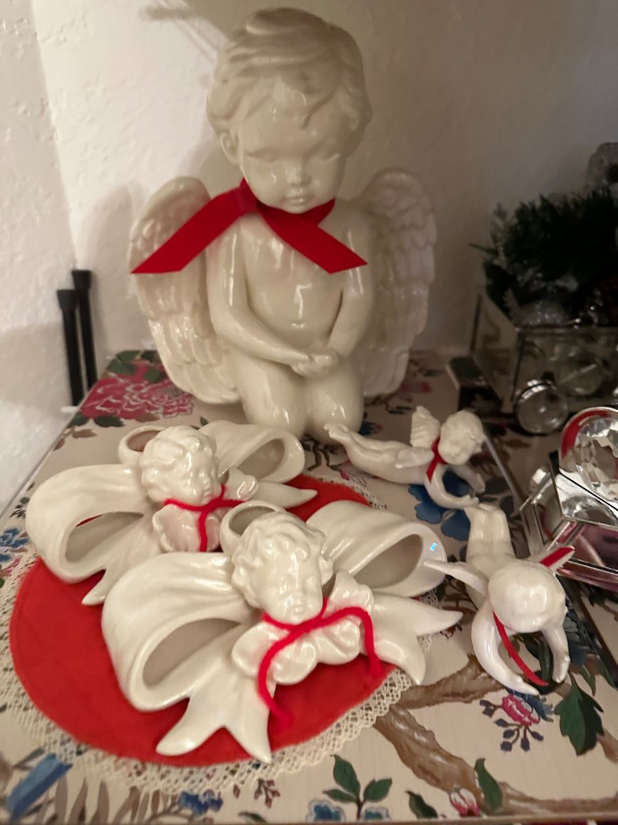 Lombard Ceramics Angel & Cherub Christmas Assortment