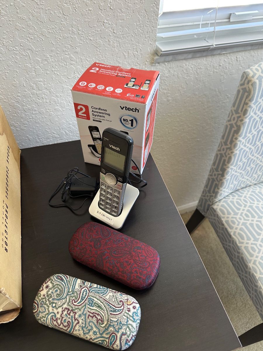 VTech CS6124-3 2-Handset Cordless Answering System with Caller ID