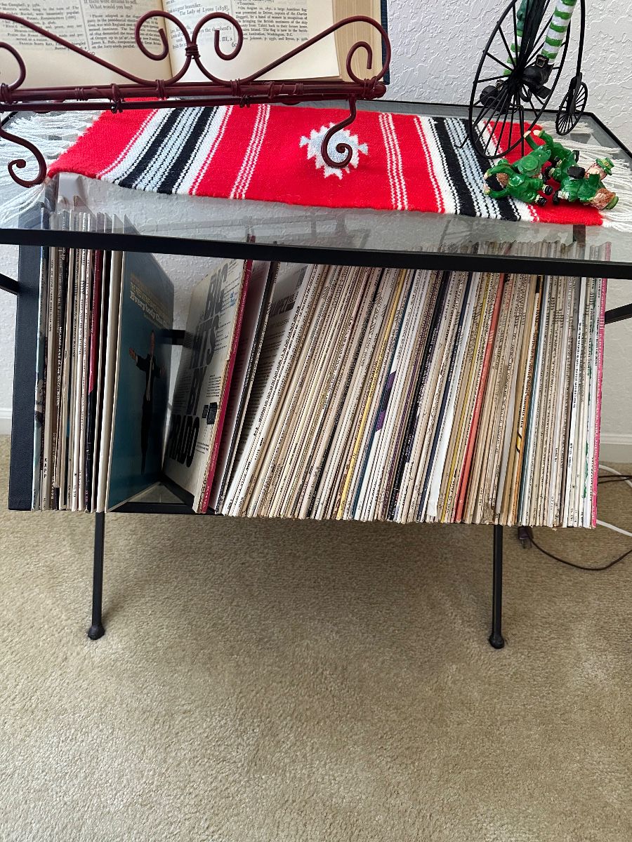 Vintage Vinyl Record Collection Assortment