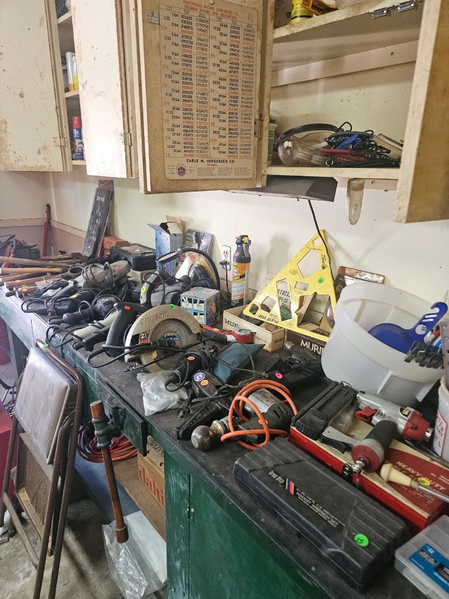 THRILL OF THE HUNT ANTIQUE FURNITURE TOOLS POTPOURRI ESTATE SALE BY ALAMO AZTEK ESTATE SALES DFW