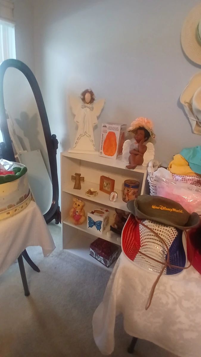Decorative Figurine, Salt Lamp, Doll, and Collectibles Lot