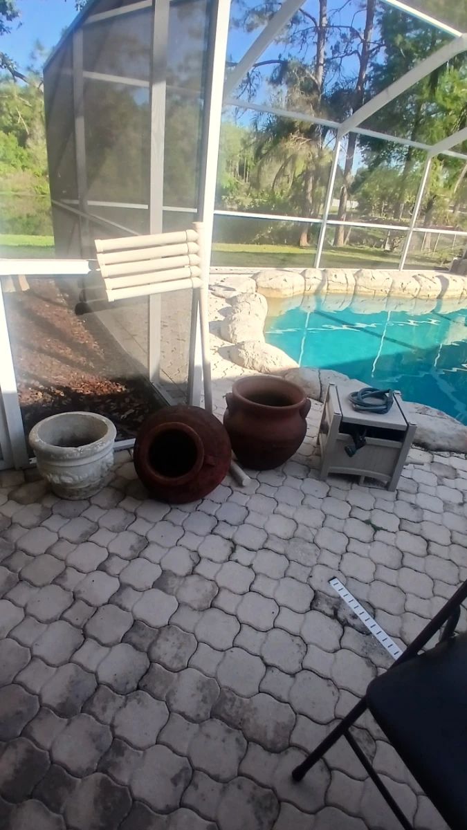 Collection of Vintage Garden Planters Lot