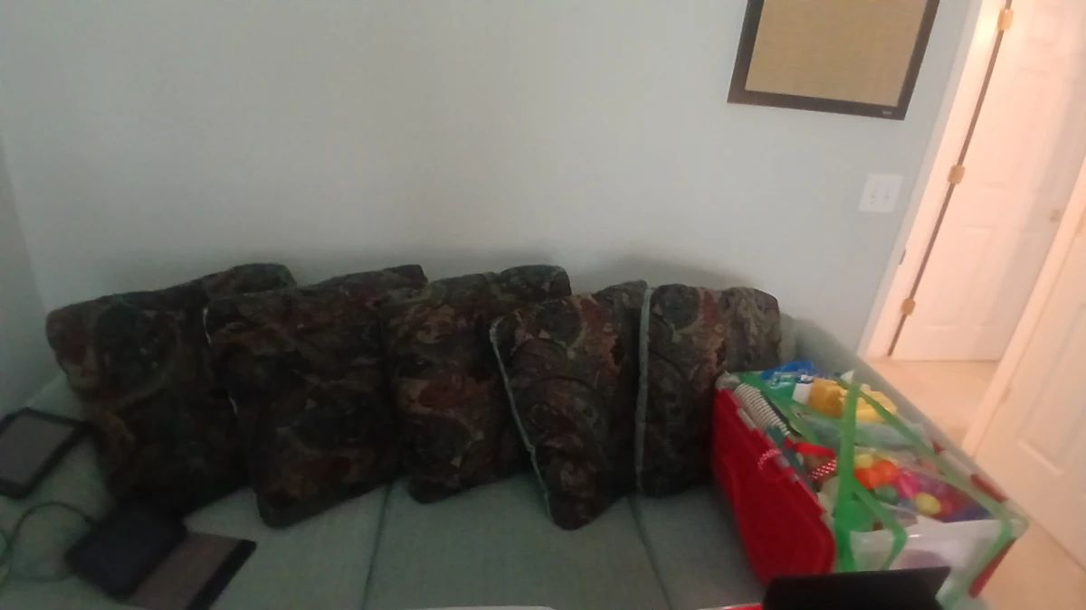 Decorative Throw Pillows & Children's Play Lot