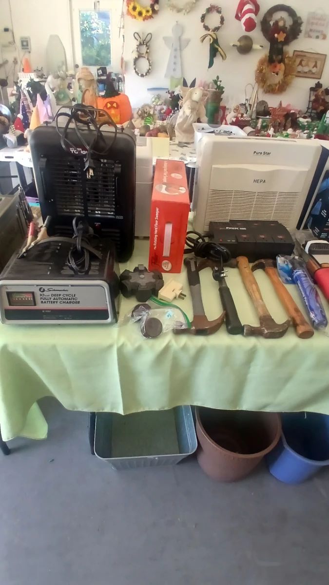 Assorted Tools, Electronics & Appliances Lot