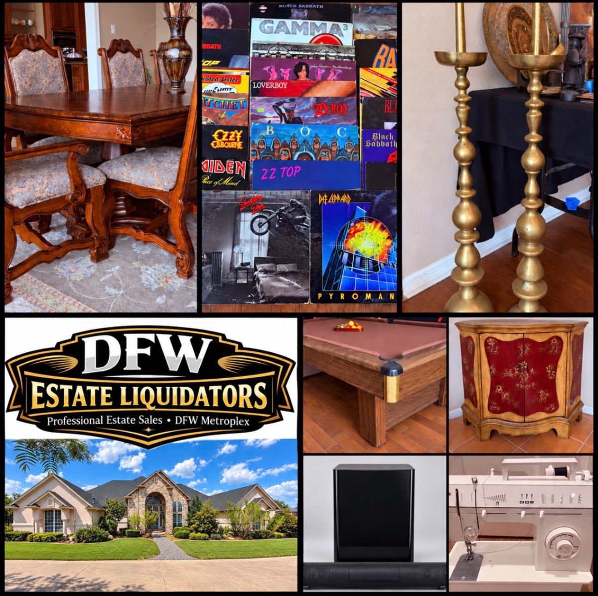 ~Incredible Cedar Hill (Joe Pool Lake) Estate Sale! More info coming soon!