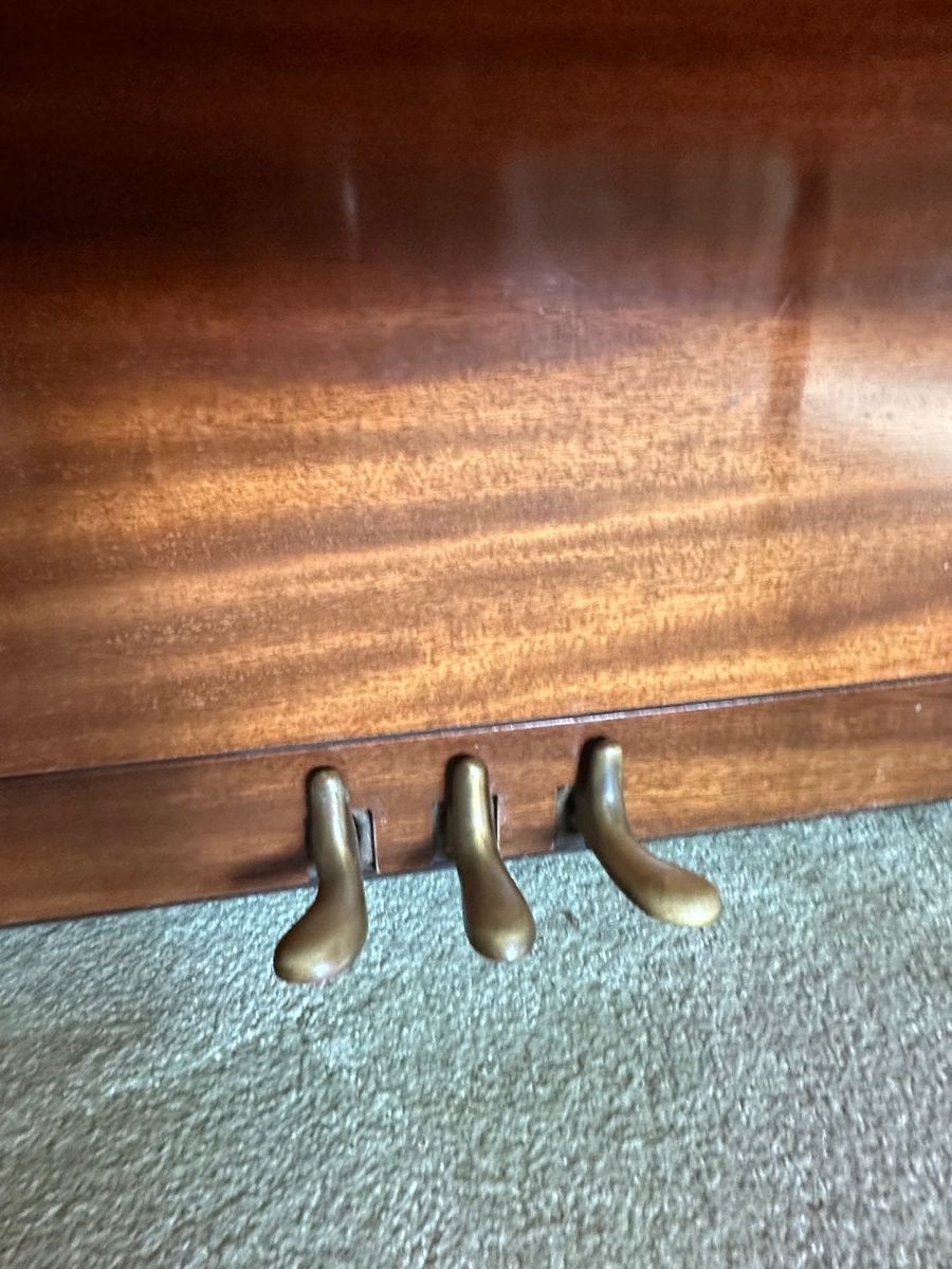 Upright Piano Pedals Brass Set