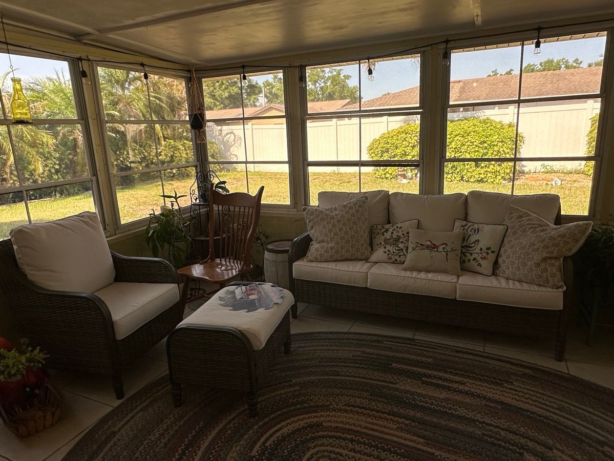 Outdoor Living Area Furniture Assortment