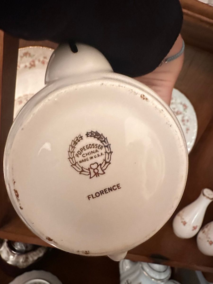 Pope Gosser China Florence Creamer
