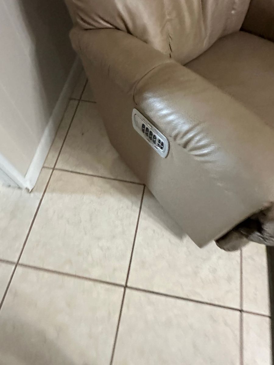 Power Recliner Armrest with Control Panel