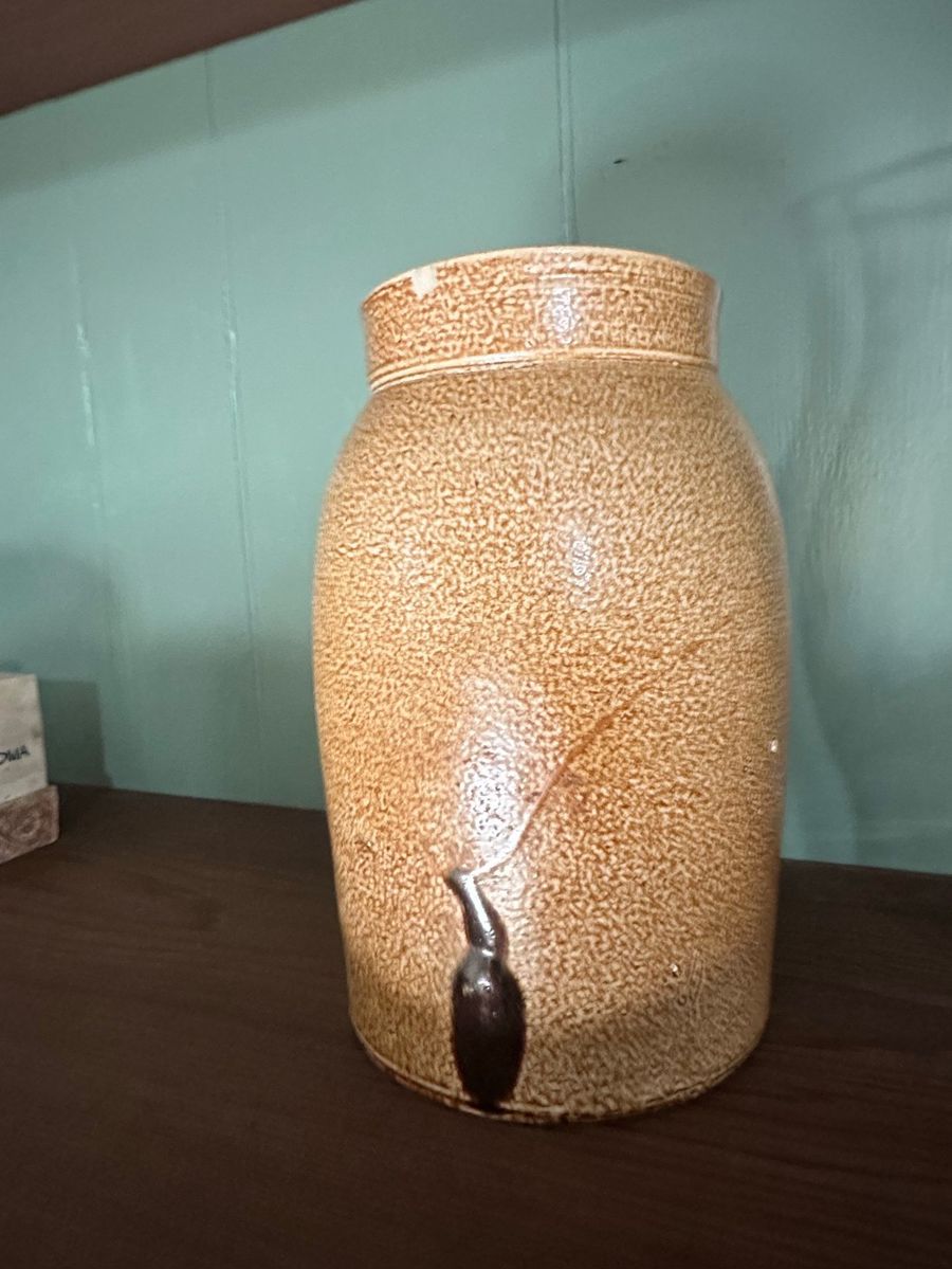 Stoneware Splatter Glaze Jug