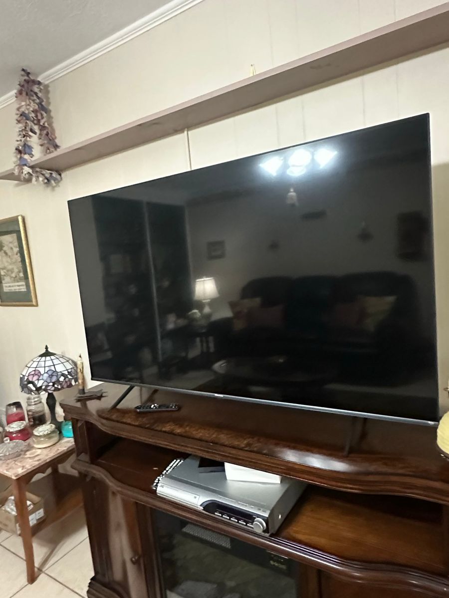 Large Flat Screen Television