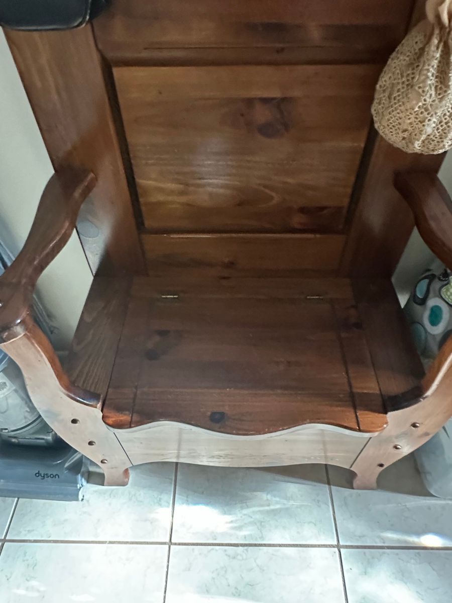 Vintage Wooden Plant Stand