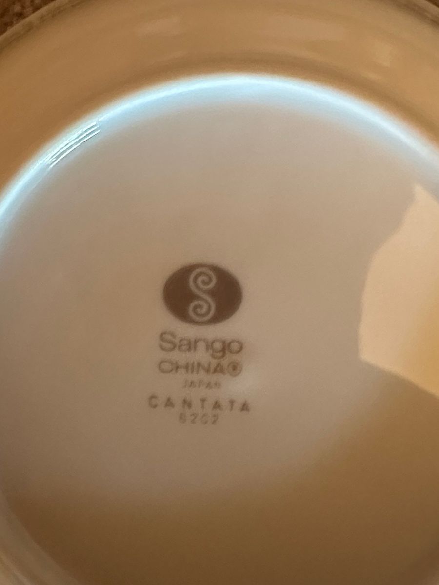 Sango China Cantata Dinner Plate Set