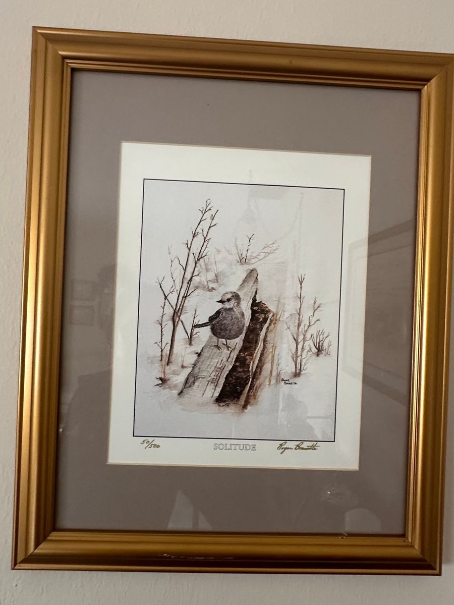 Roger Barmetta "Solitude" Signed Limited Edition Print