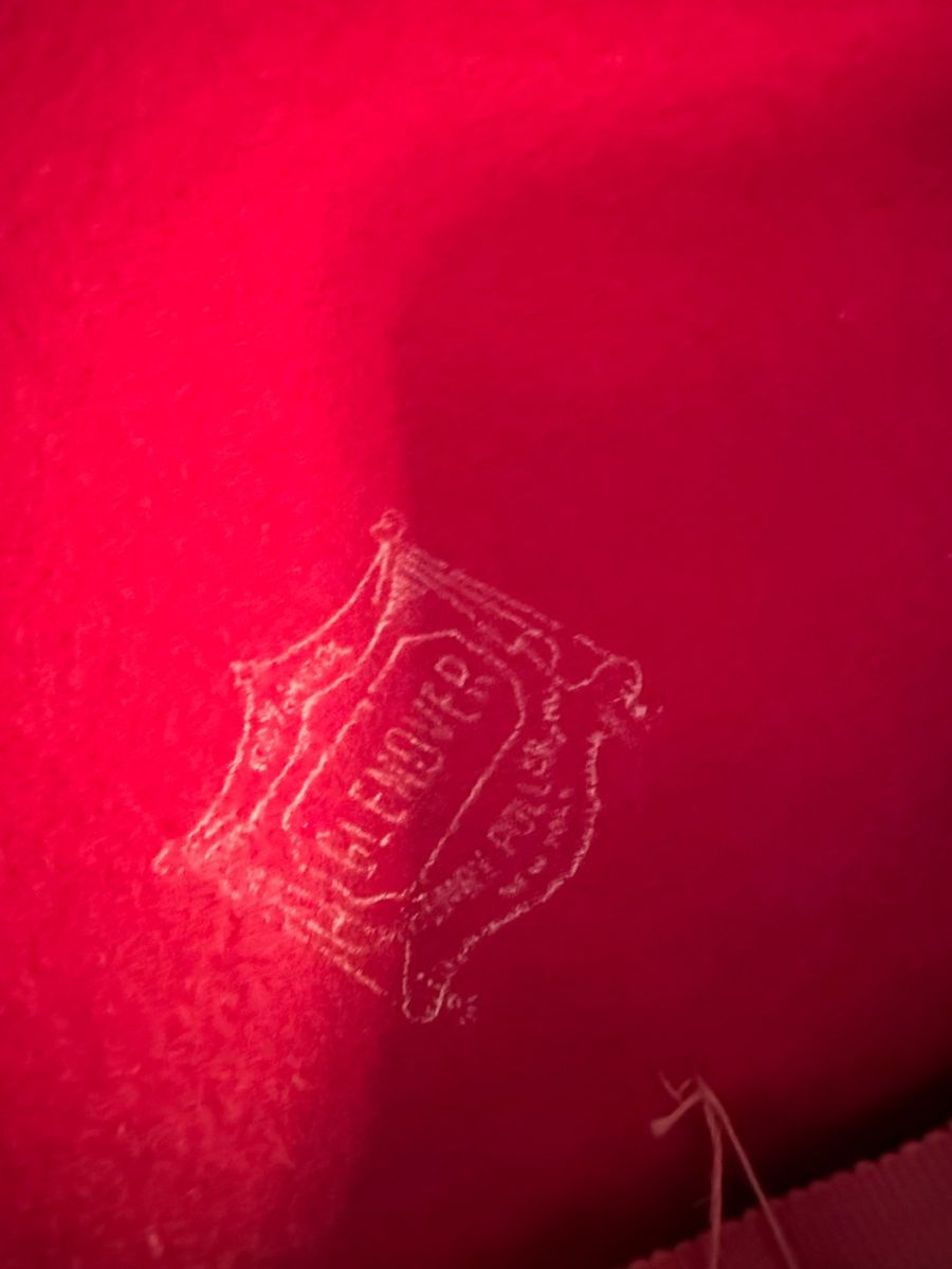 Glenover Red Felt Hat