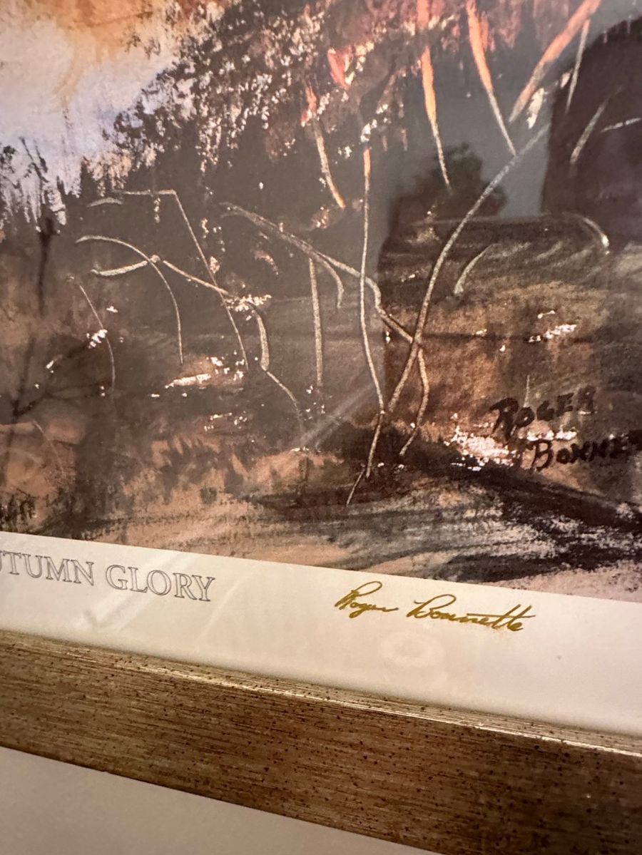 Roger D. Bonette "Autumn Glory" Signed Art Print