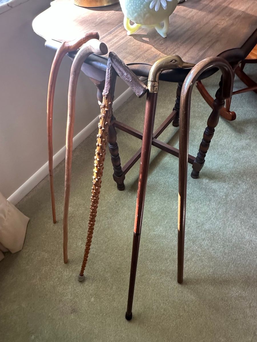 Vintage Walking Sticks Assortment