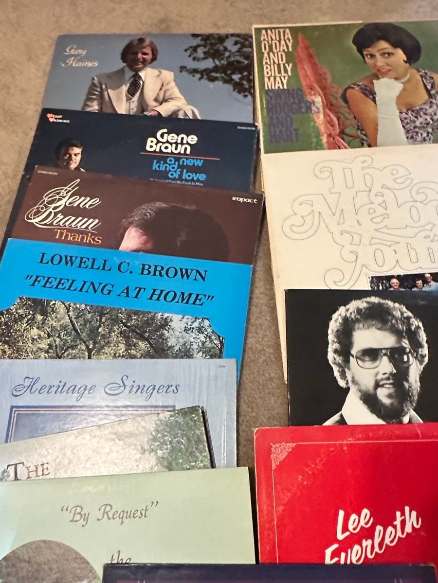 Vintage Vinyl Record Assortment