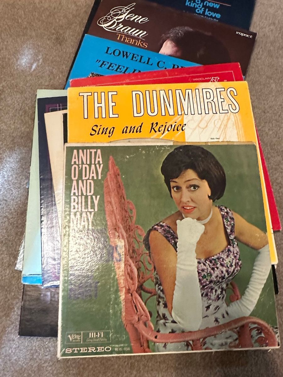 Anita O'Day and Billy May Hi-Fi Stereo Vinyl Record