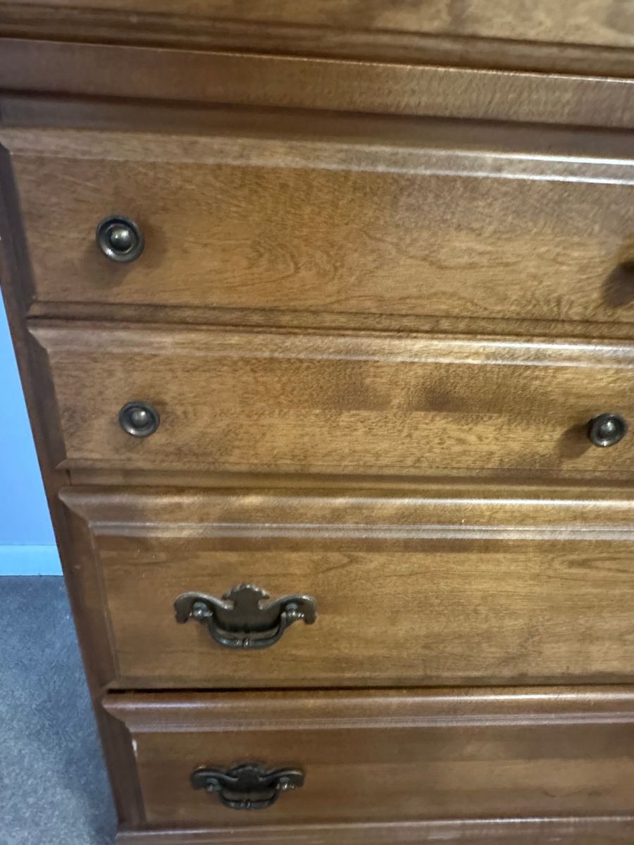 Wood Chest of Drawers