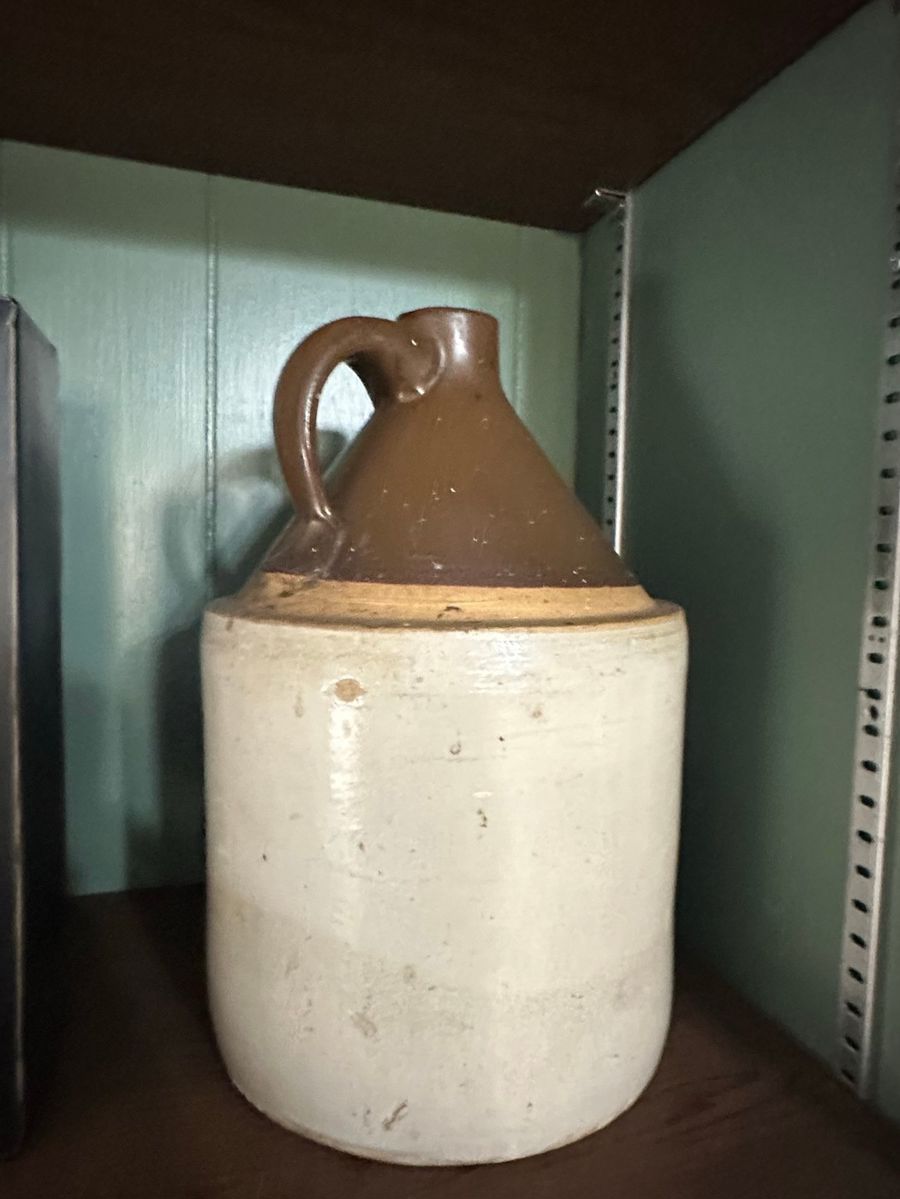 Antique Stoneware Handle Jug