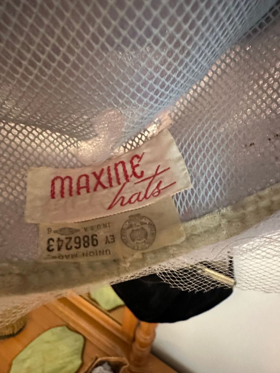 Maxine Hats Vintage Veil Hat