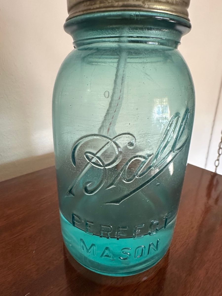 Ball Perfect Mason Jar Oil Lamp