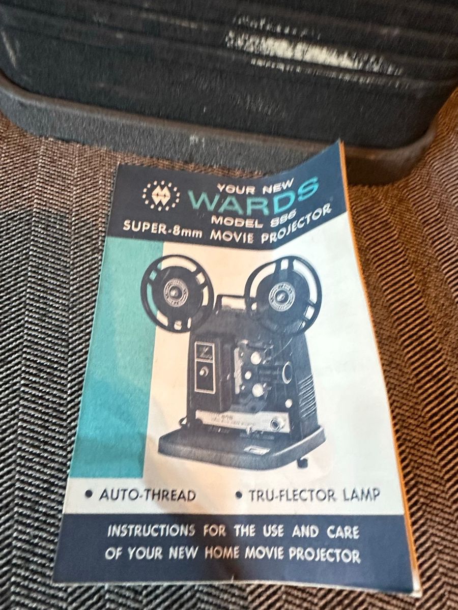 Wards Model 886 Super-8mm Movie Projector Instruction Manual
