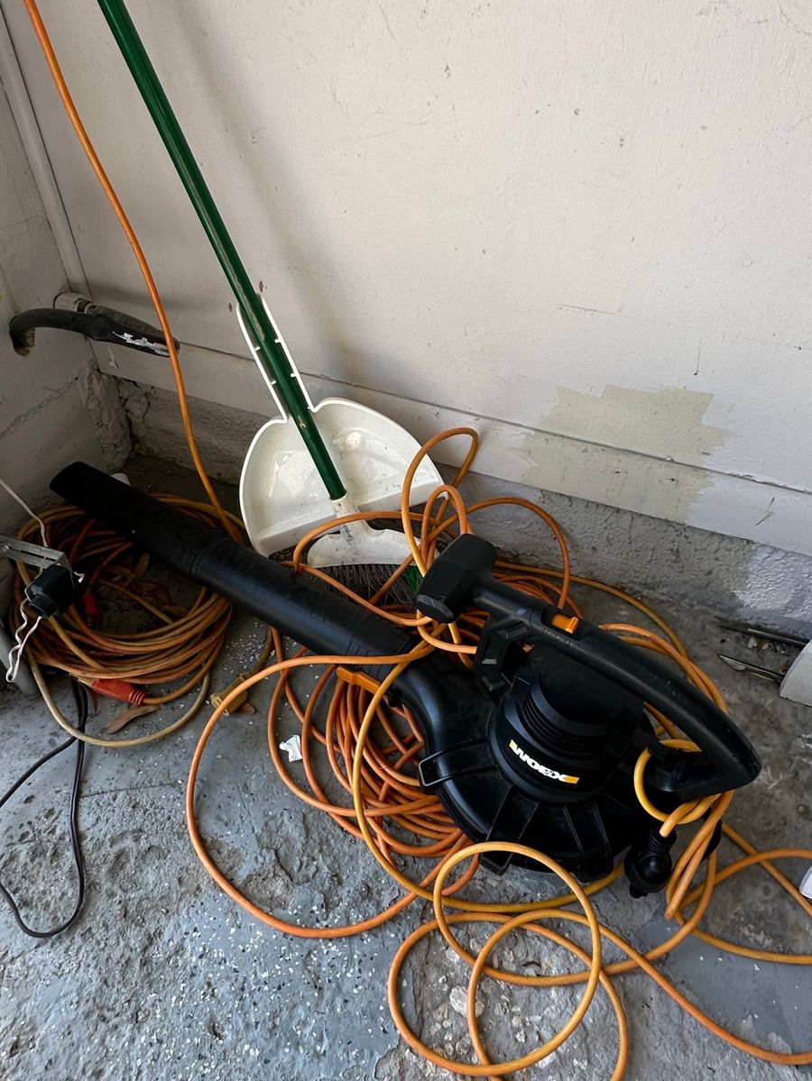 Yard Cleanup Tools Assortment