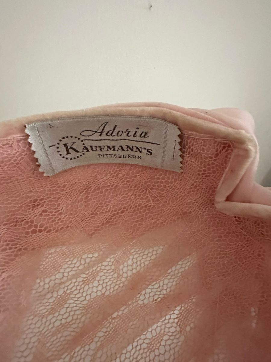 Adoria Kaufmann's Pittsburgh Pink Lace Negligee