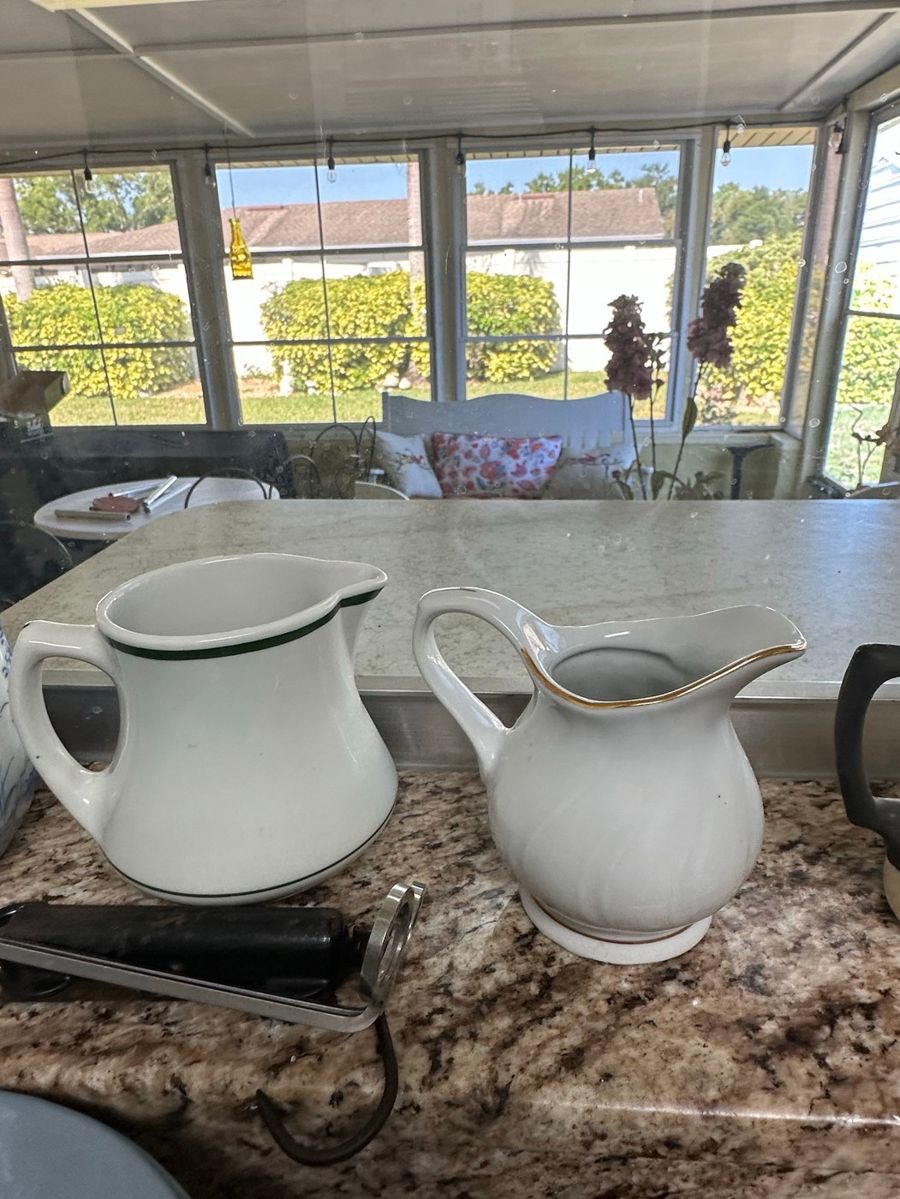 Vintage Creamer & Pitcher Assortment