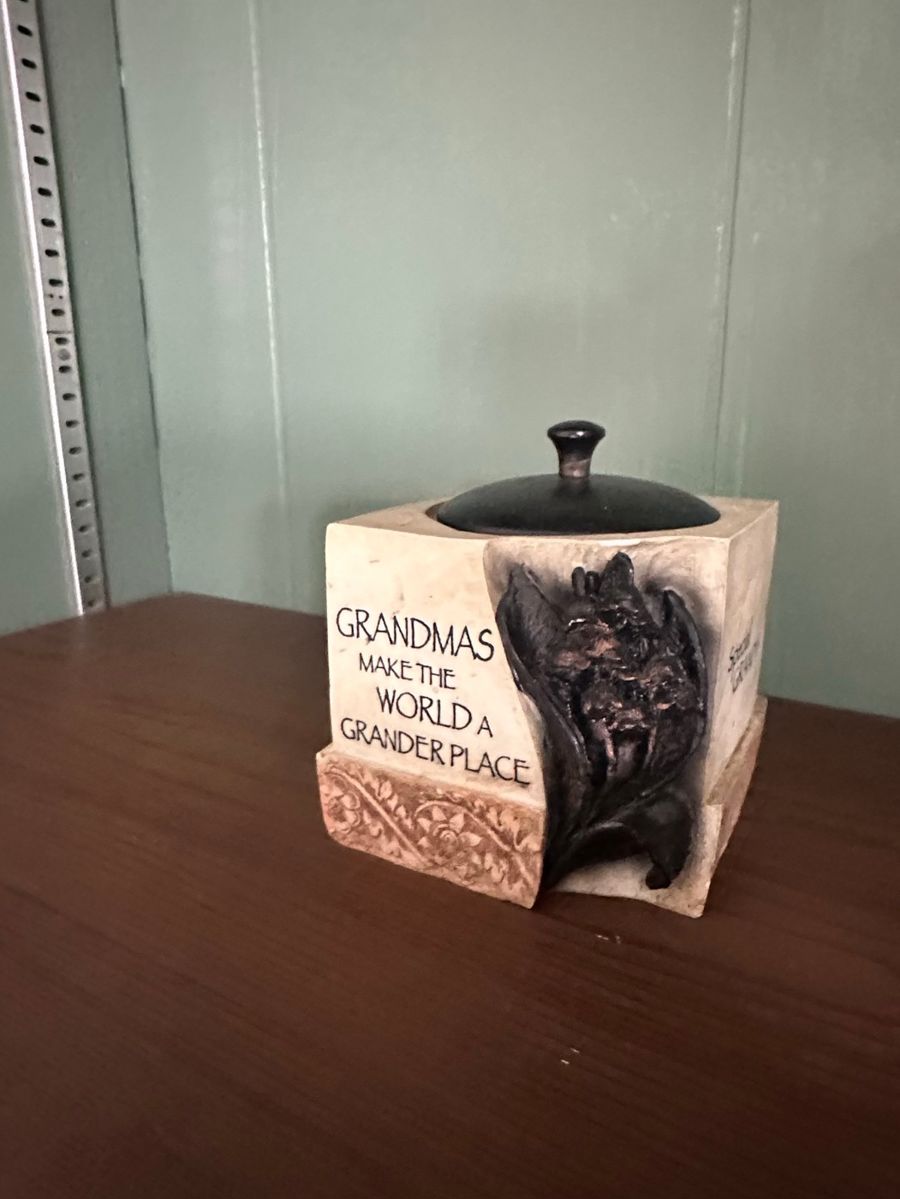 "Grandmas Make the World a Grander Place" Decorative Bat Box