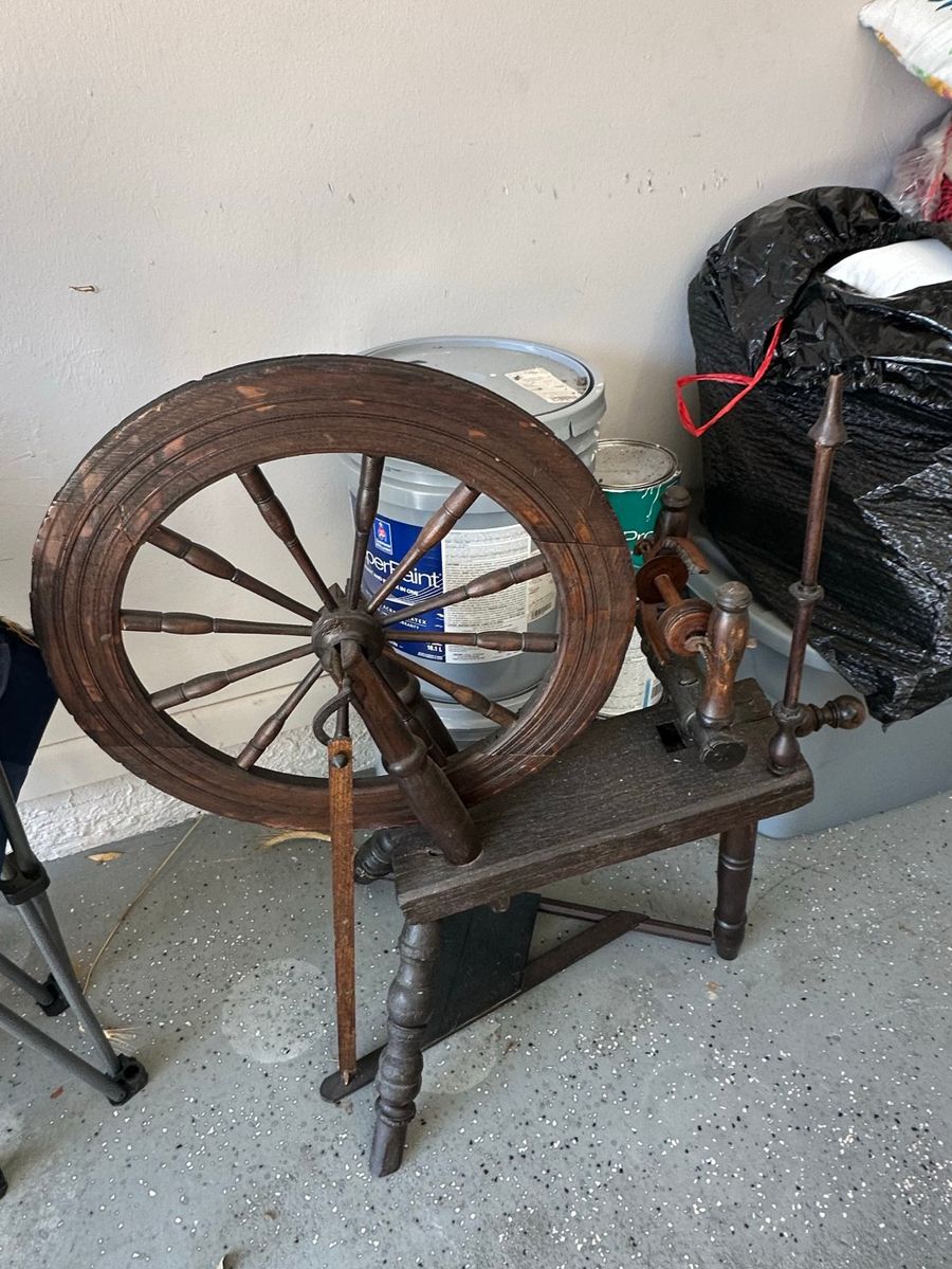 Antique Spinning Wheel